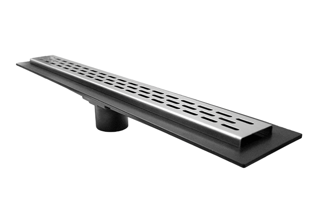 54 Stainless Steel Linear Shower Drain - Oval Grate Style from KBRS